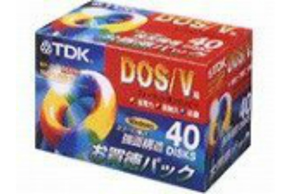 2015/07 TDK 3.5FD DOS/V 40枚入 MF2HD-BMX40S 1000円買取