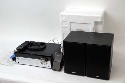 SONY　ホームオーディオシステム　CMT-SBT100 リモコンなし CMT-SBT100 特長 : ダイレクト接続 | システムステレオ | ソニー